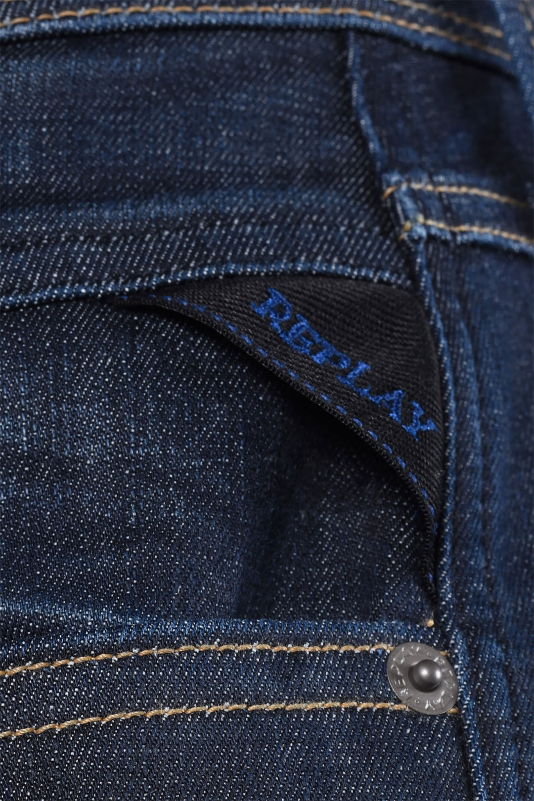 Replay Anbass Blue Jeans For Men