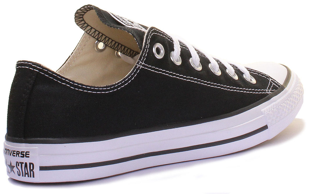 Converse All Star Low Trainer In Black For Women