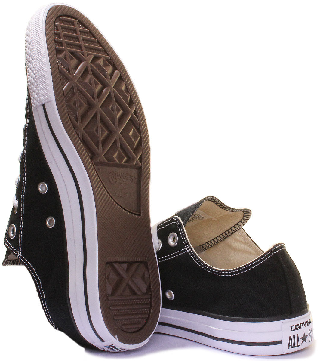 Converse All Star Low Trainer In Black For Women