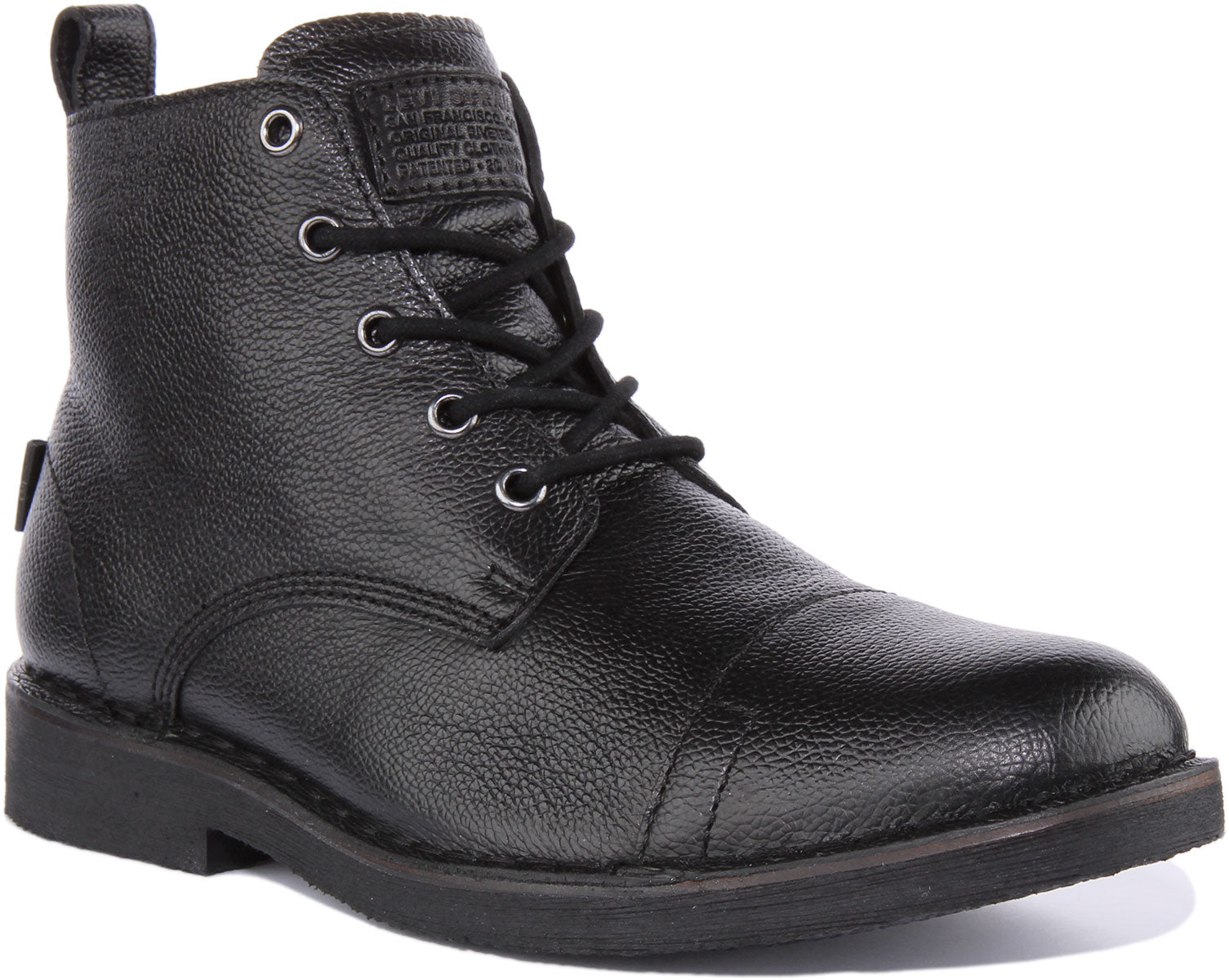 Levi s Track Boot In All Black For Men