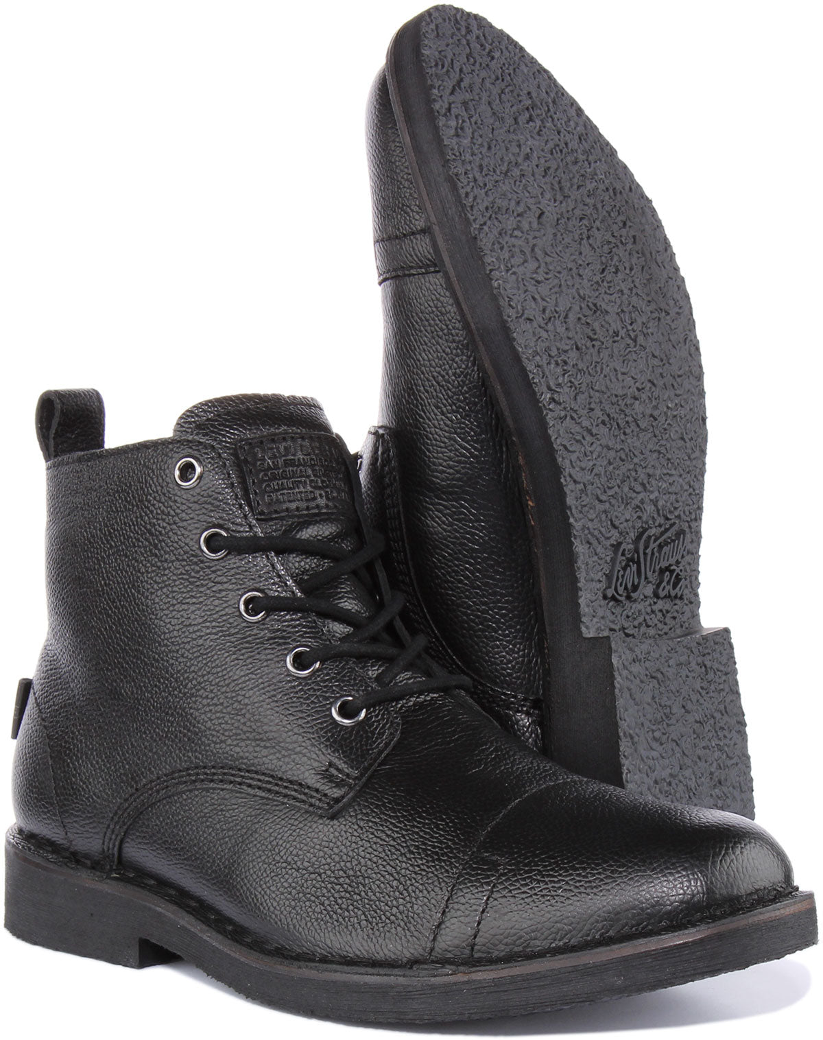 Levi s Track Boot In All Black For Men