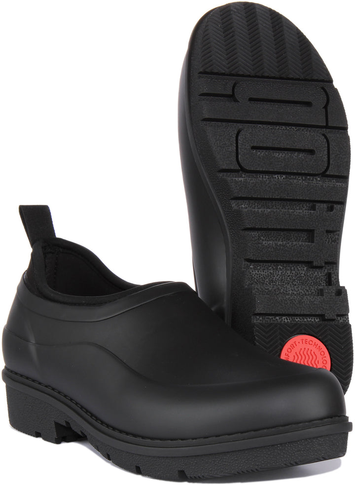 Fitflop Wonderclog In All Black For Women