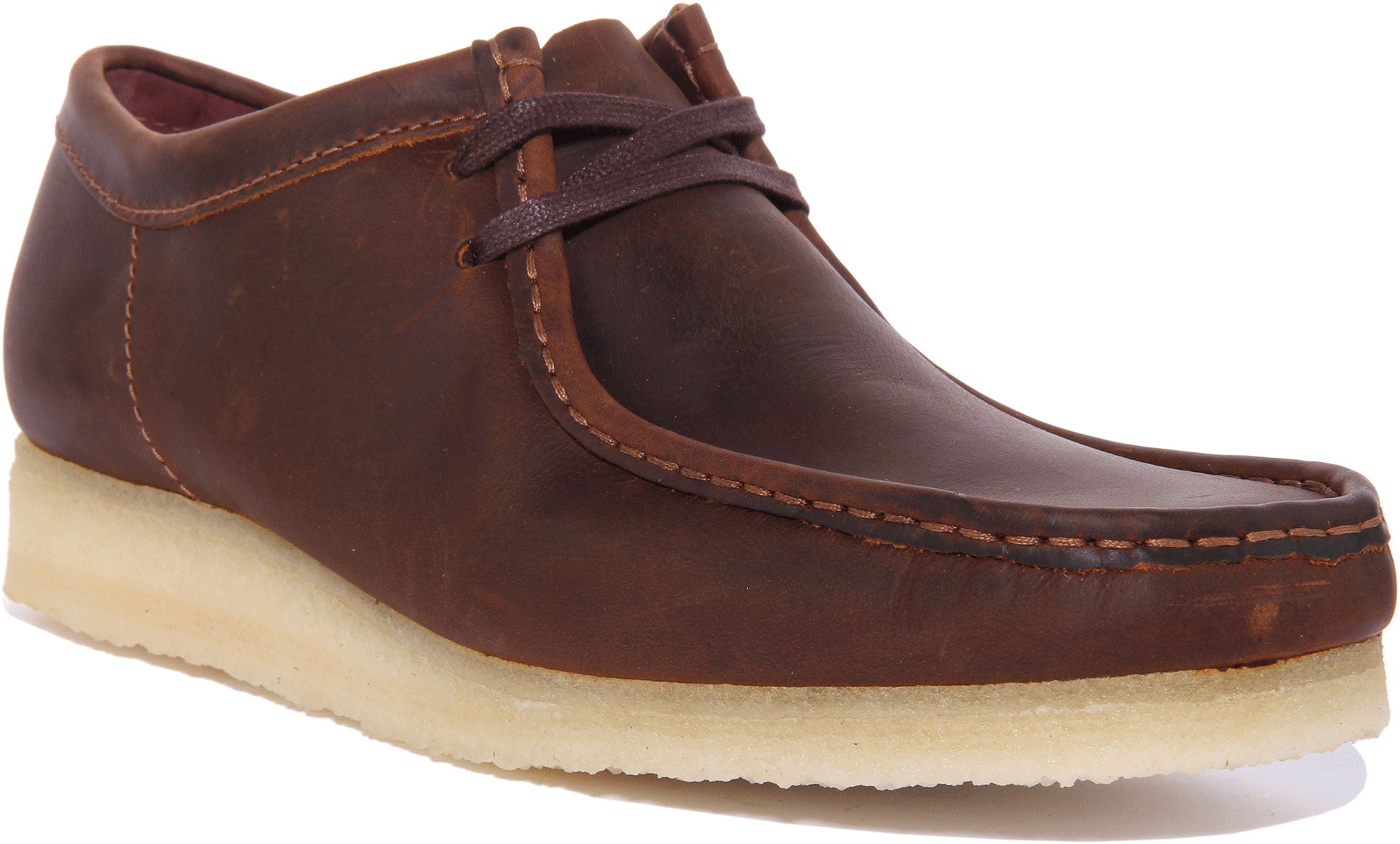 Clarks wallabees hot sale beeswax mens