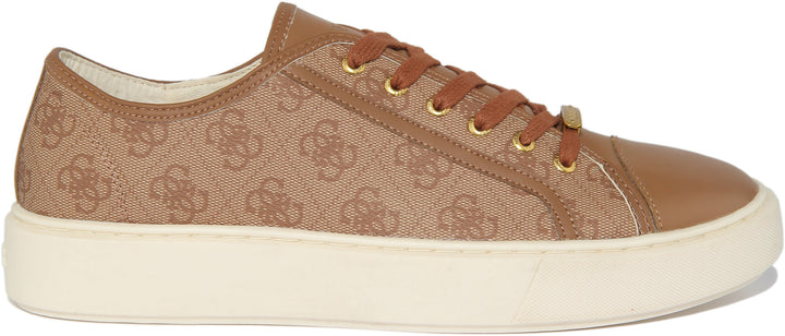 Guess Vice 4G In Beige Print For Men