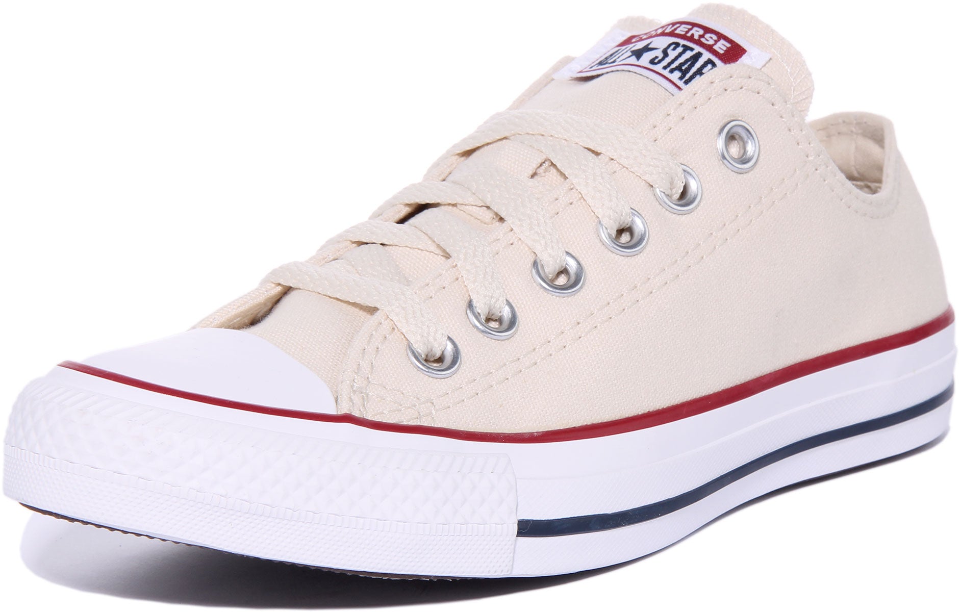 Converse all outlet star beige low