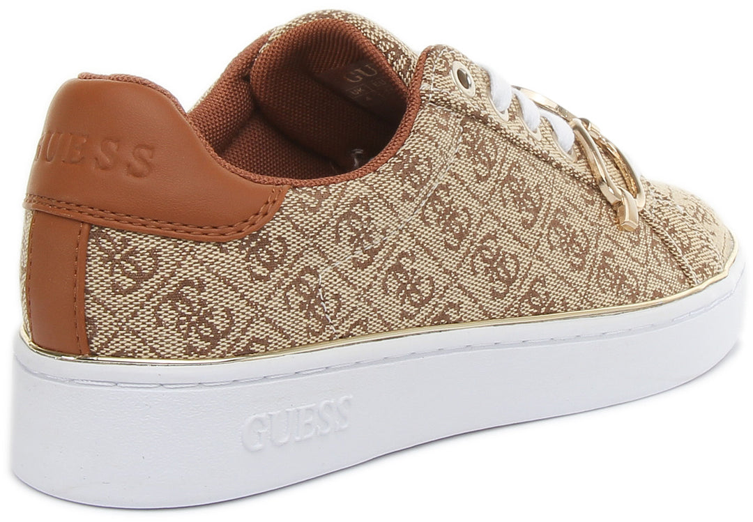 Guess Babee In Beige Brown For Women
