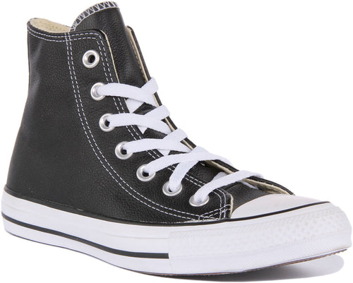 Converse 132170 CT All Star Hi Leather Trainer In Black