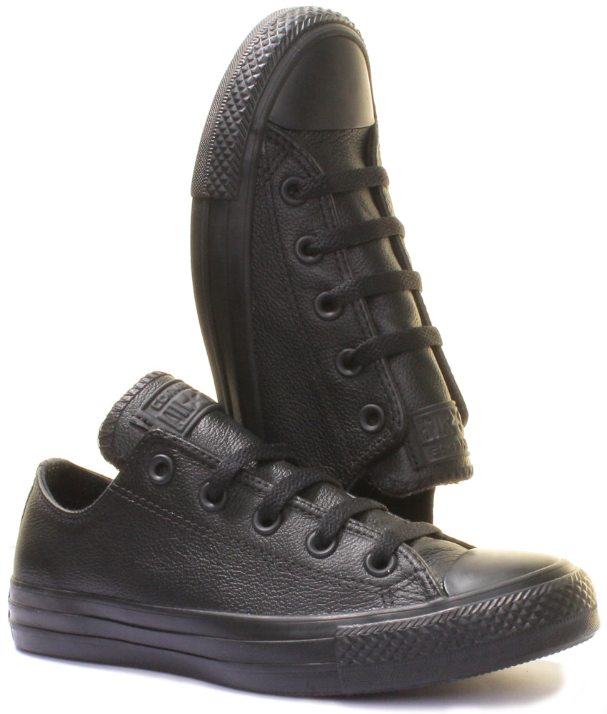 Converse Chuck Taylor All Star Ox Niedrig Spitze Schnürung Leder