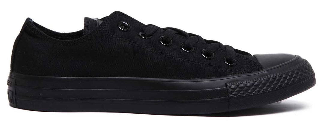 Converse M5039 All Star Low Trainer Schwarz Komplett schwarze
