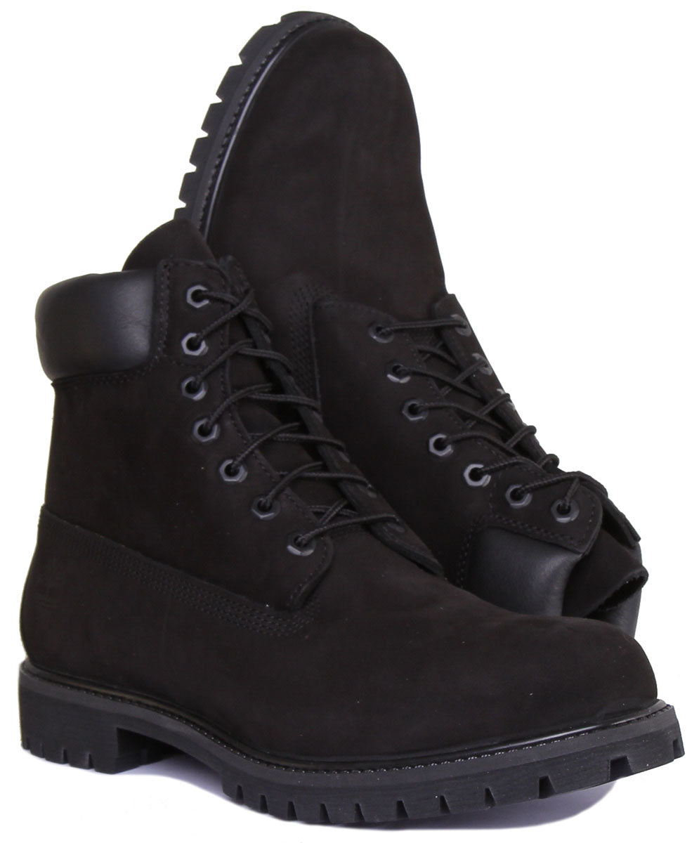 Timberland 6 Inch Ankle Boot In Black For Men
