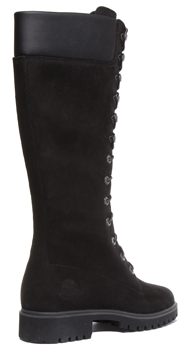 Timberland Premium 14 Inch Tall Boot In Black For Women