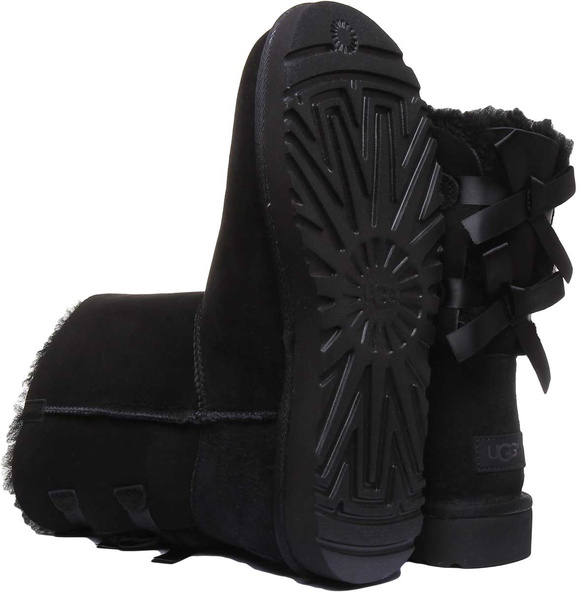 Bailey bow ii hot sale uggs black