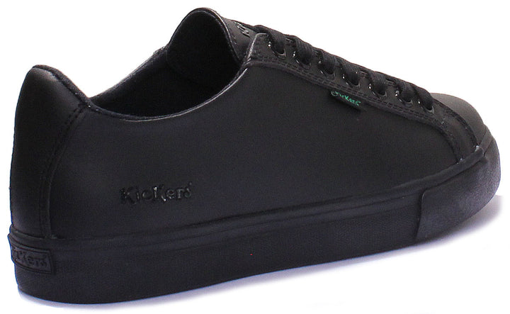 Kickers Tovni Lacer Leather In Black in Adults UK Size 6.5 - 12