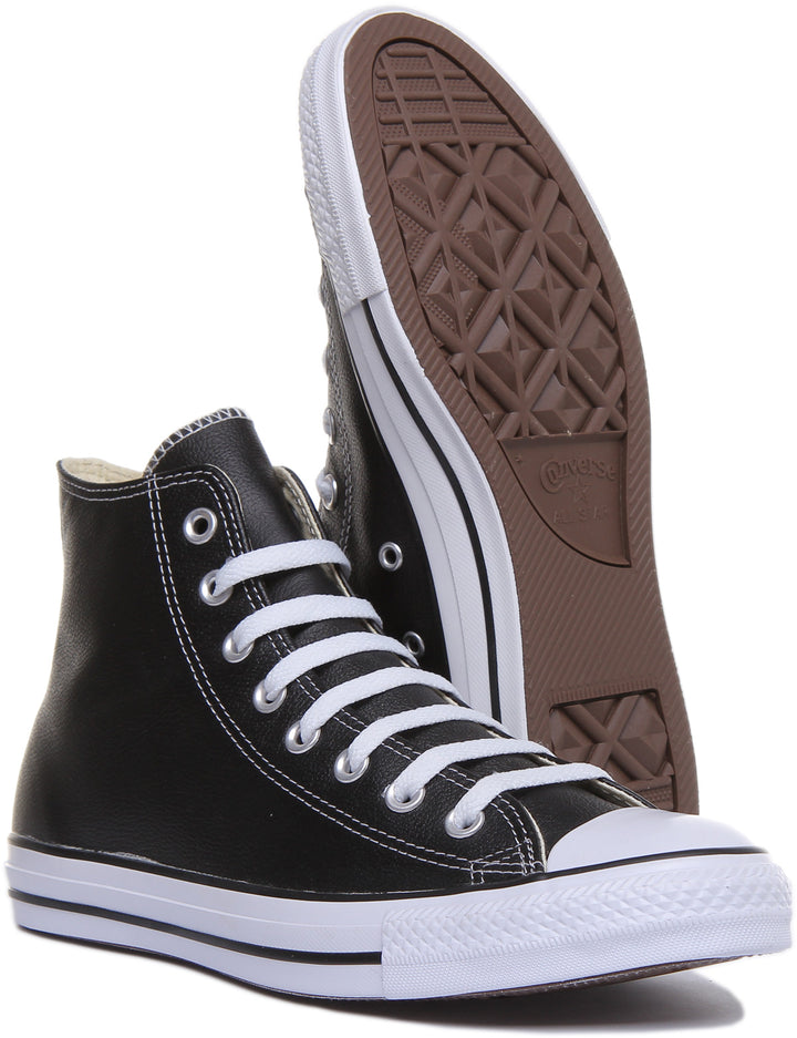 Converse All Star 132170 In Black Leather
