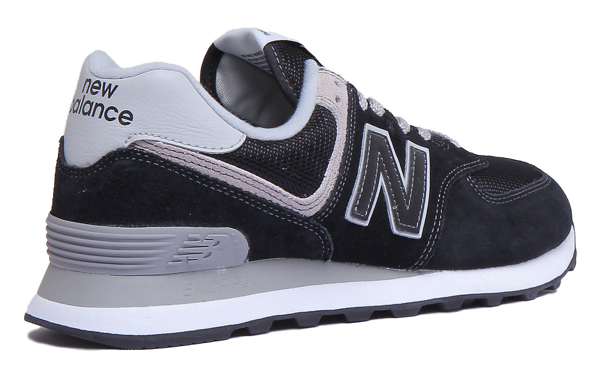 New Balance Ml574Egk In Black 4feetshoes