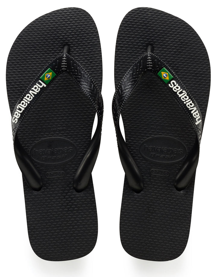 Havaianas Brasil Logo In Black