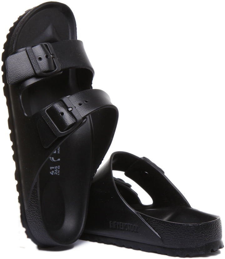 Birkenstock Arizona EVA Sandalo con doppio cinturino da donna in nero