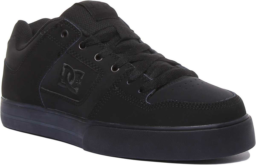 Dc Shoes Pure In Black For | Nubuck Running Shoe –