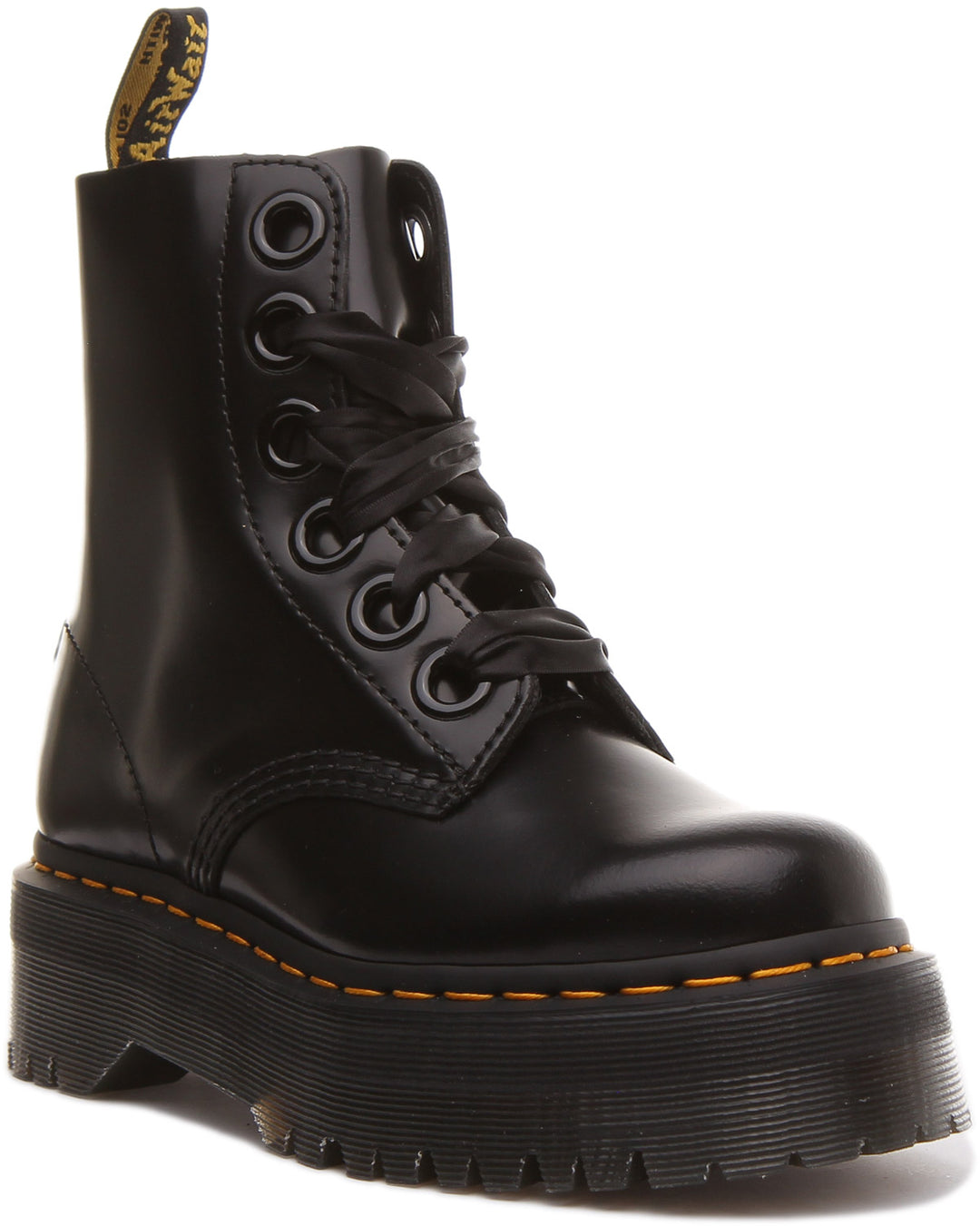 Dr Martens Molly 6 Eyelet Platform Ankle Boot