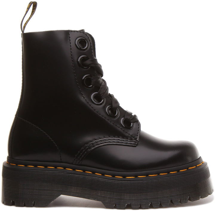 Dr Martens Molly 6 Eyelet Platform Ankle Boot