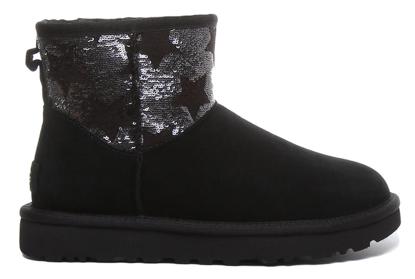 Black glitter shop uggs