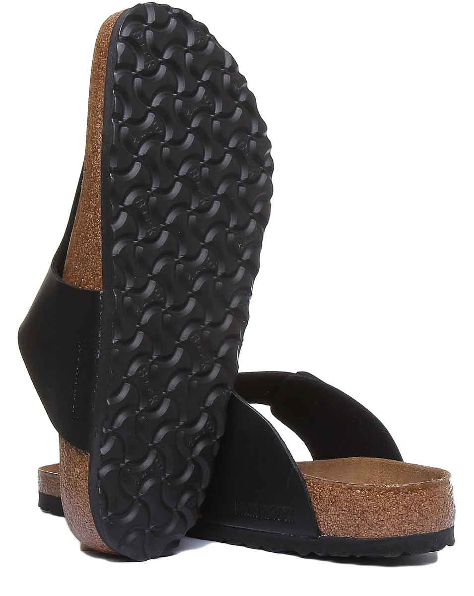 Birkenstock Ramses BF sandales à semelle en liège noir pour hommes