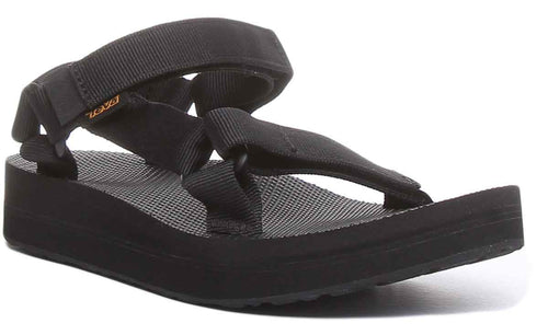 Teva Midform Universal sandales géométriques noires pour femmes