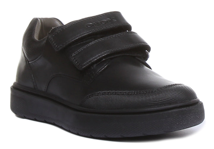 Geox J Riddock Trainers In Black For Kids