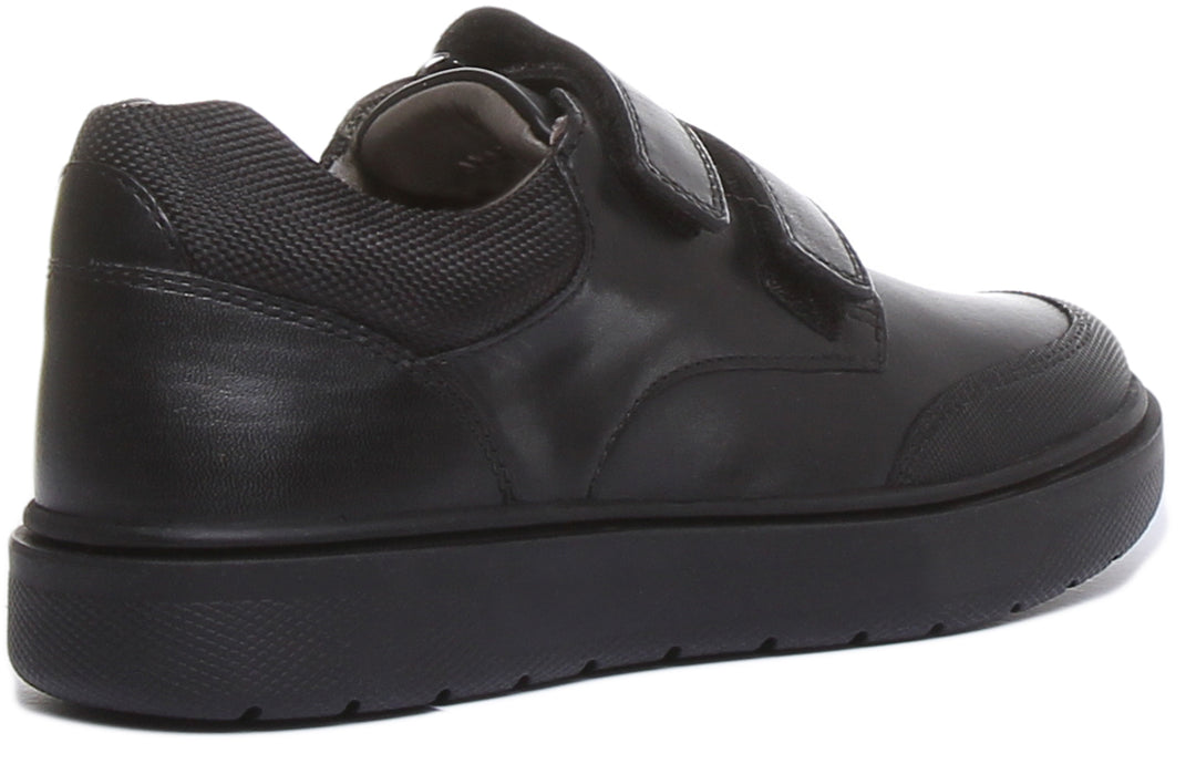 Geox J Riddock Trainers In Black For Kids