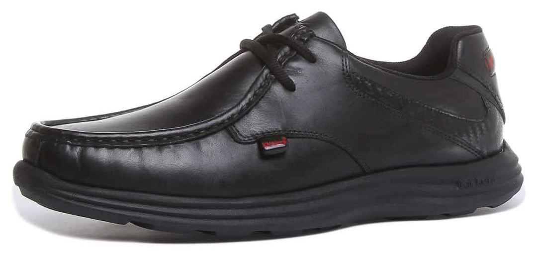 Kickers Reasan Lace Chaussures à lacets à 2 oeillets pour hommes en noir