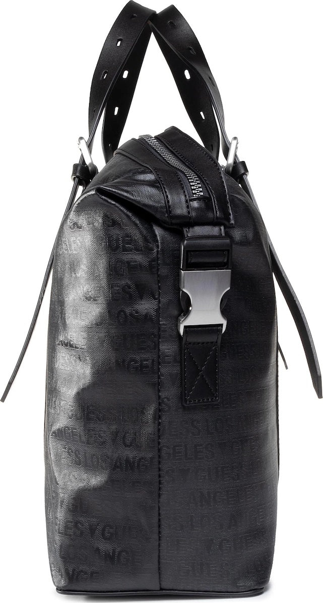 Guess Dan LA Men's Duffle Bag In Black