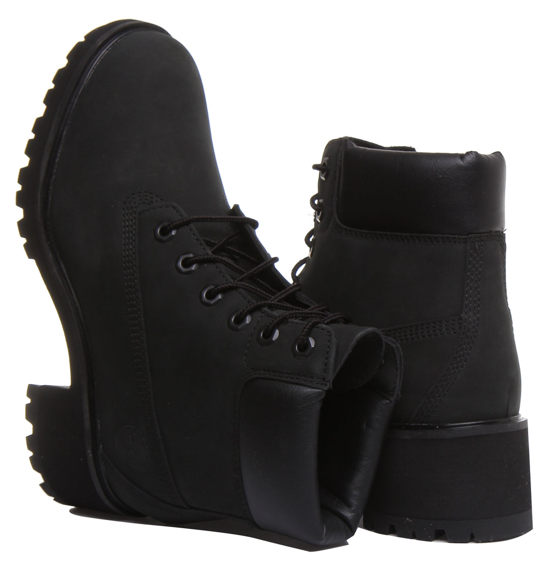 Timberland A25C4 Kinsley Heeled Boot In Black For Women