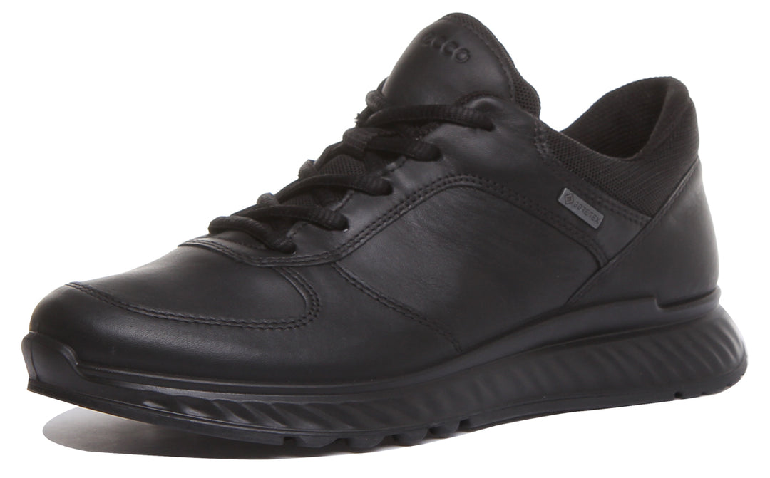 Ecco Exostride Zapatillas Gore Tex ligeras con cordones para mujer