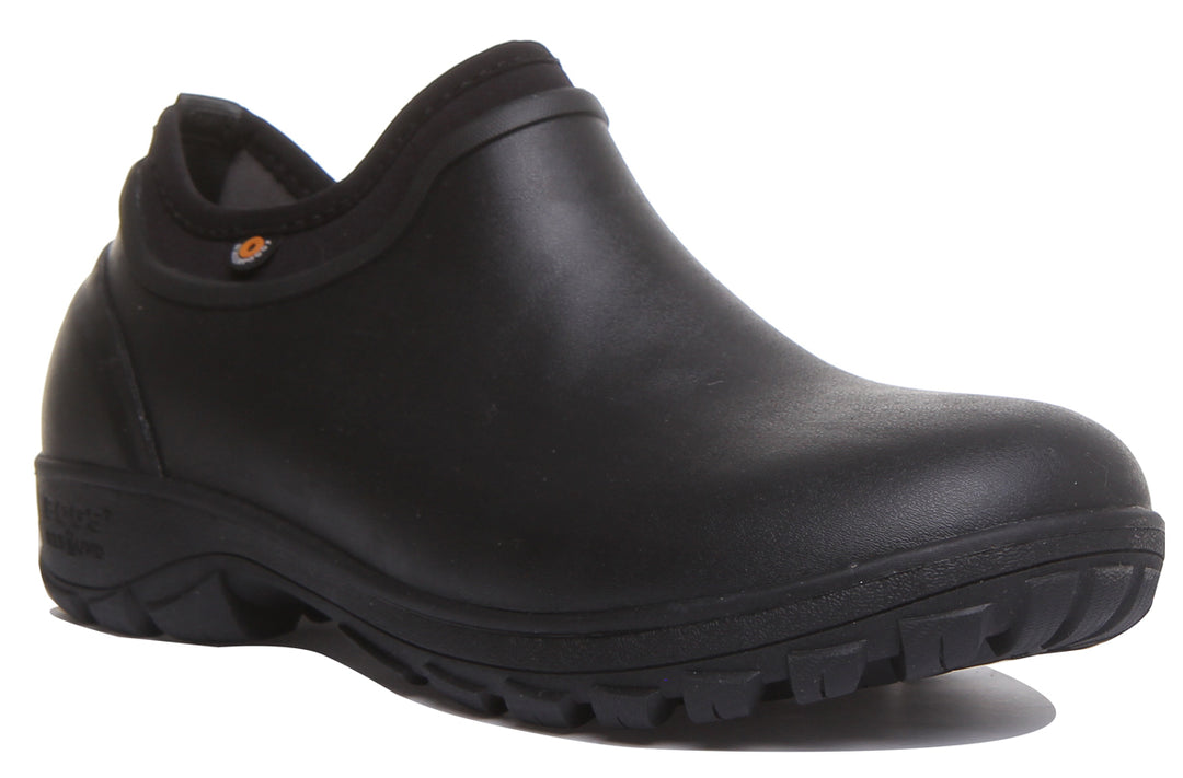 Bogs Sauvie Chaussures antidérapantes imperméables Neo Tech pour hommes en noir