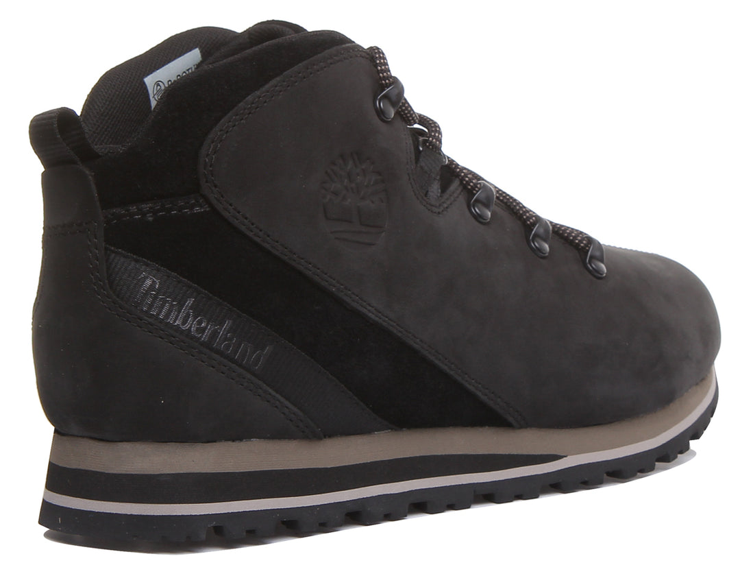 Timberland A28S3 Splitrock Mid Hiker Boot In Black For Men