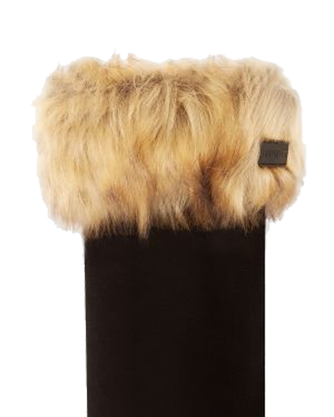Hunter Tall Boot Sock Fur In Black For Women Tall Welly Socks