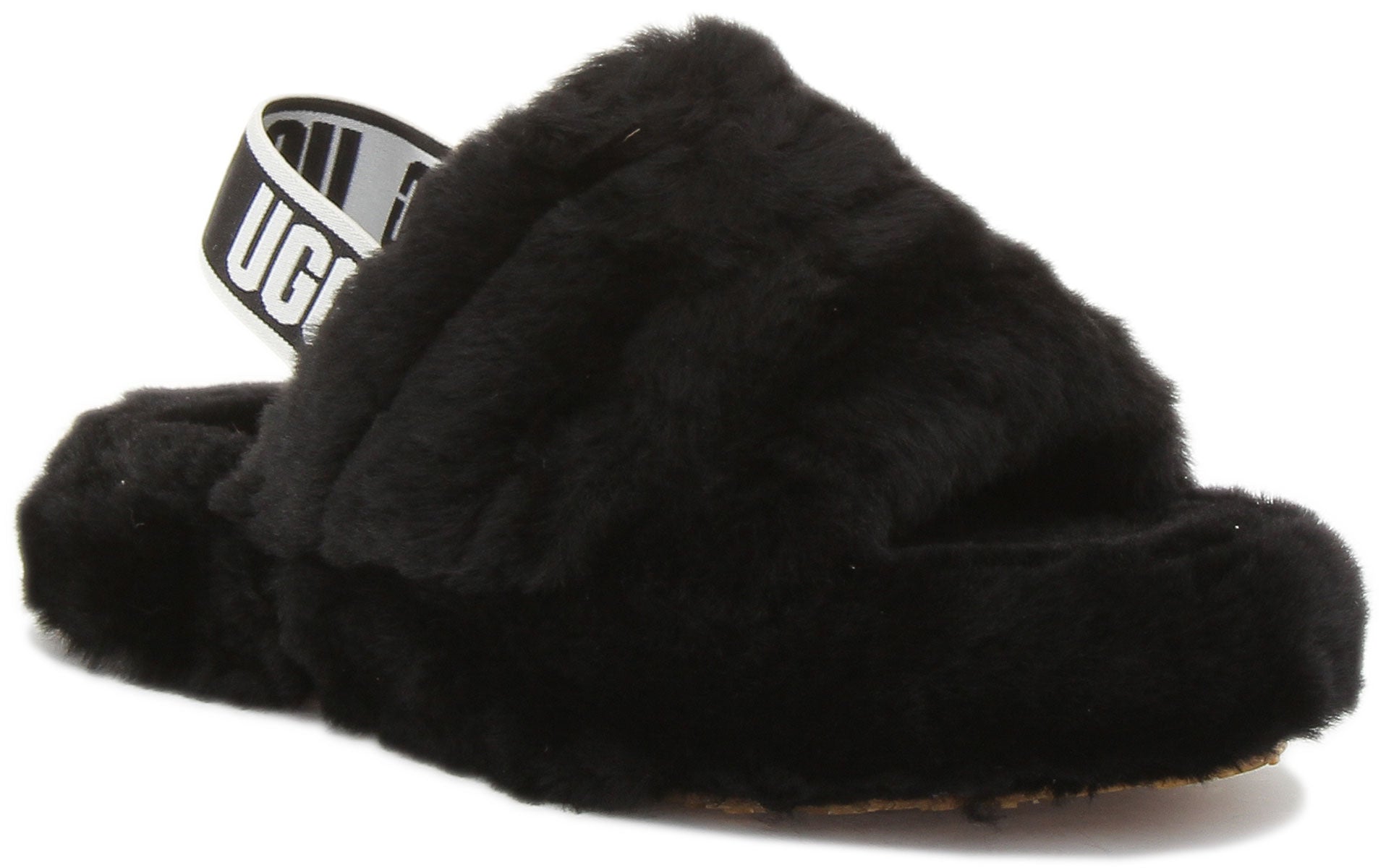 Ugg fluff hot sale slippers kids