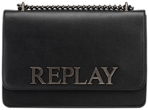 Replay FW3000.001 Bolso sintético para mujer en negro