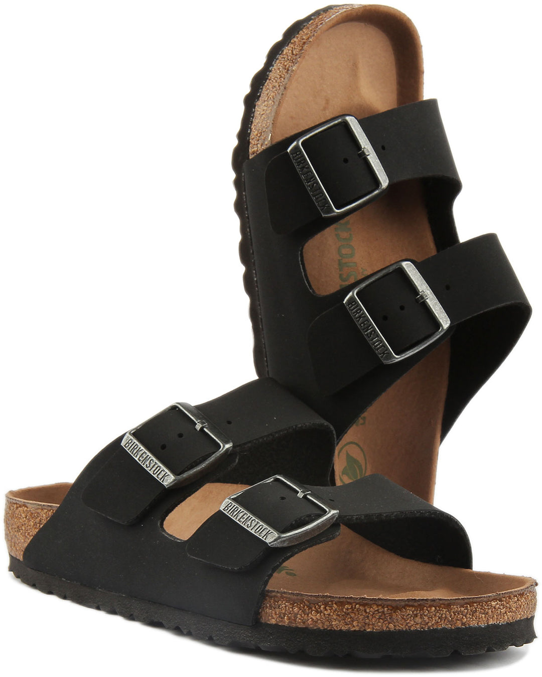 Birkenstock Arizona Vegan In Black For Women | Regular Fit