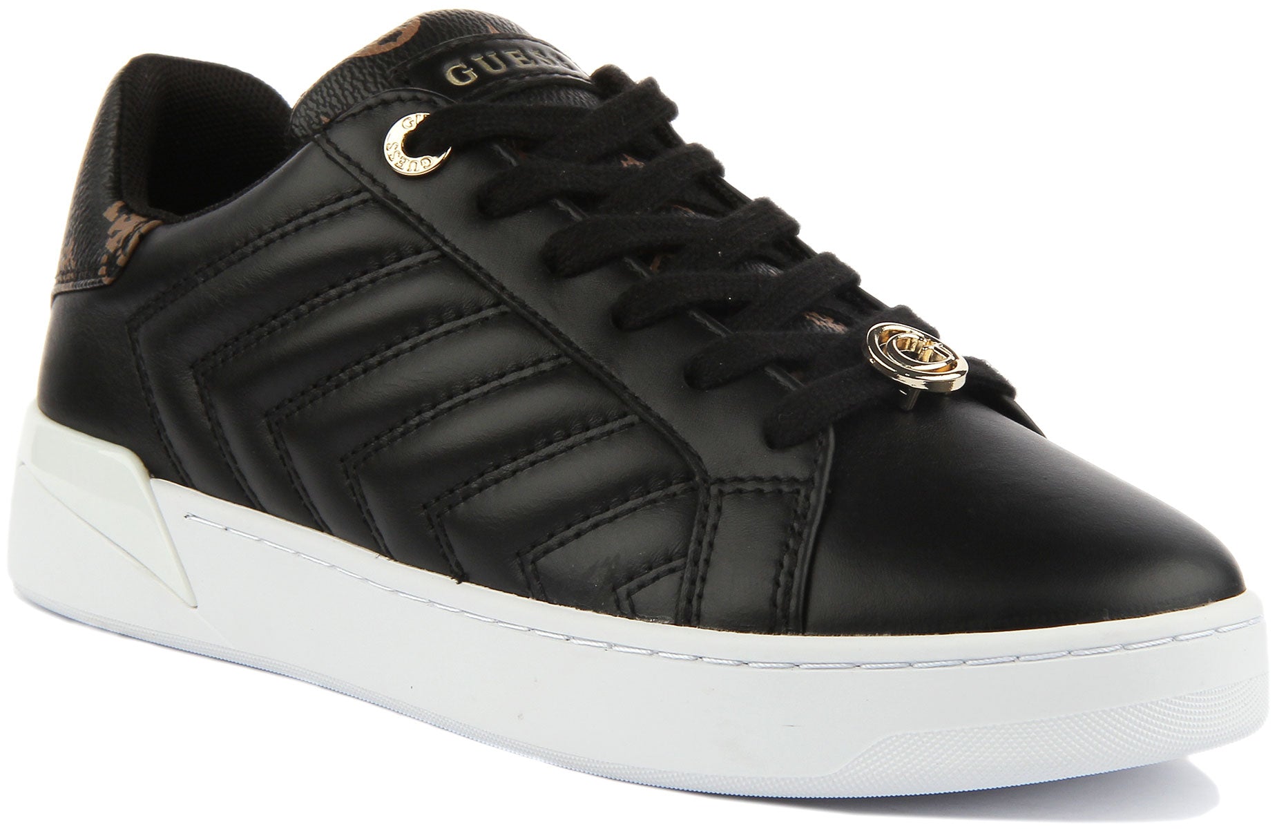 Guess Racheel Trainers In Black For Women