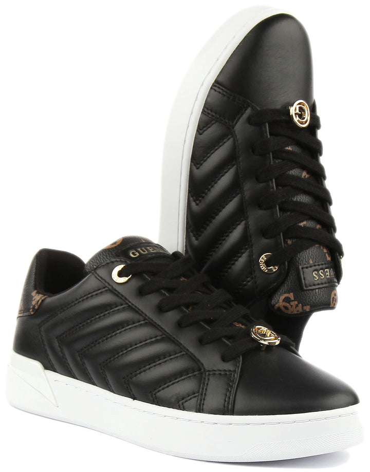 Guess Racheel Trainers In Black For Women