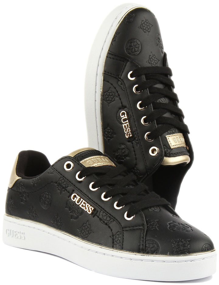 Guess Beckie Trainers In Black For Women