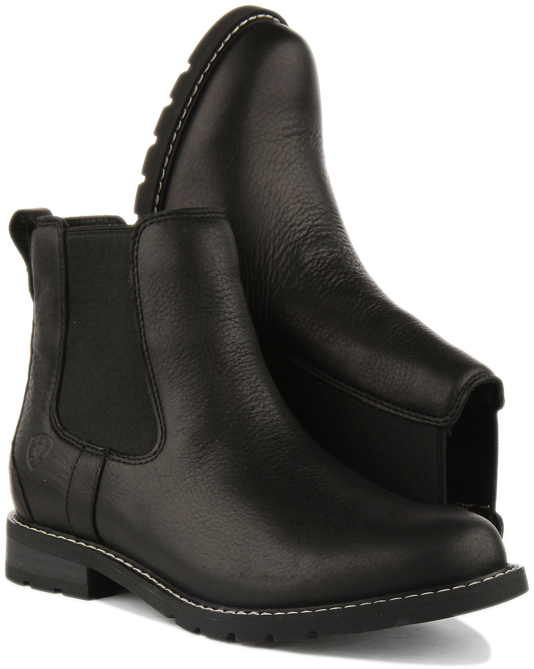 Ariat Wexford H2O Botas Chelsea Twin Gore Tex Impermeables para mujer en negro