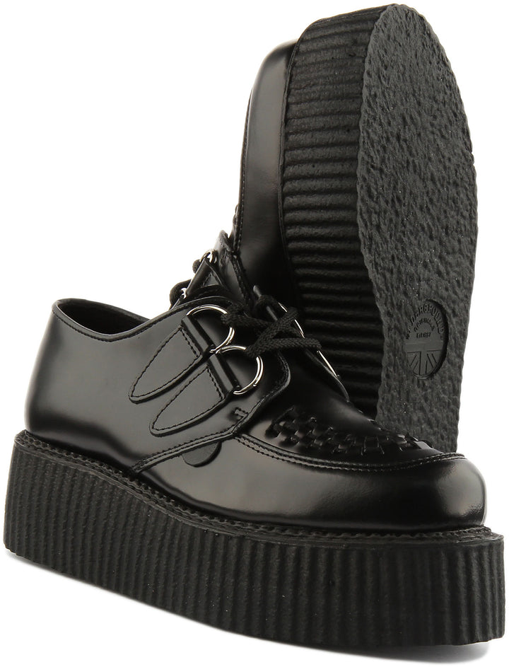 Underground Original Wulfrun Zapatos con doble suela de cuero para en negro