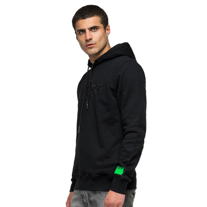 Replay X Joker Tribute Collection Hooded Sweatshirt In Black