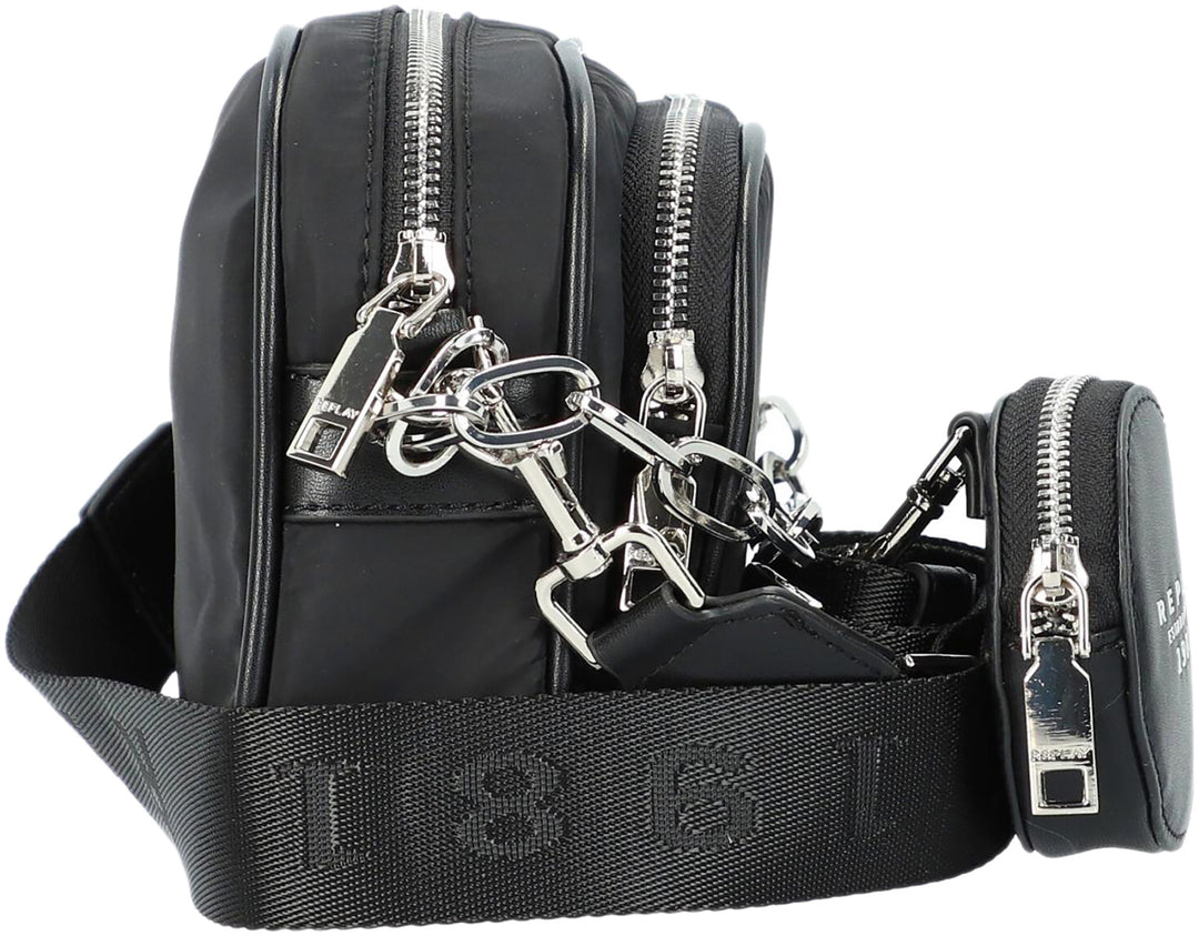 REPLAY Umhängetasche Crossbody Bag Optical White REPLAY Umhängetasche Crossbody Bag Optical White