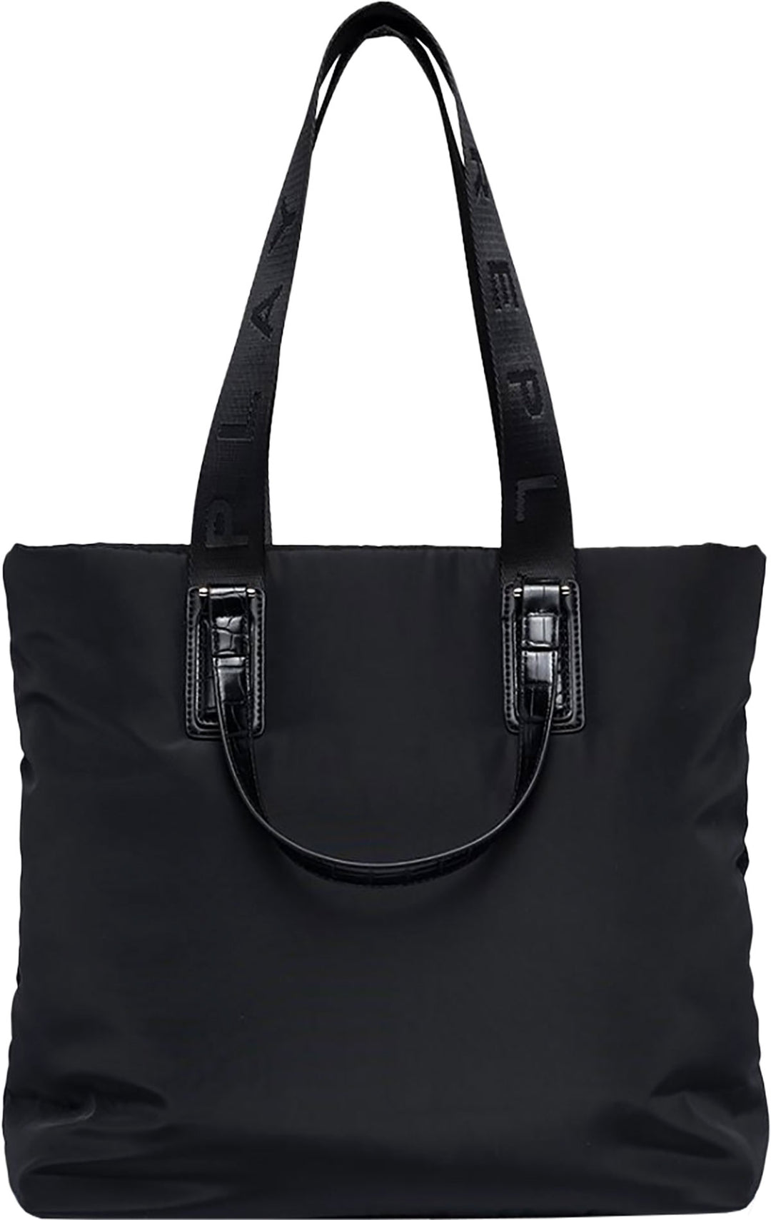 Replay Top Handel Tote Shopping Bag In Black For Women