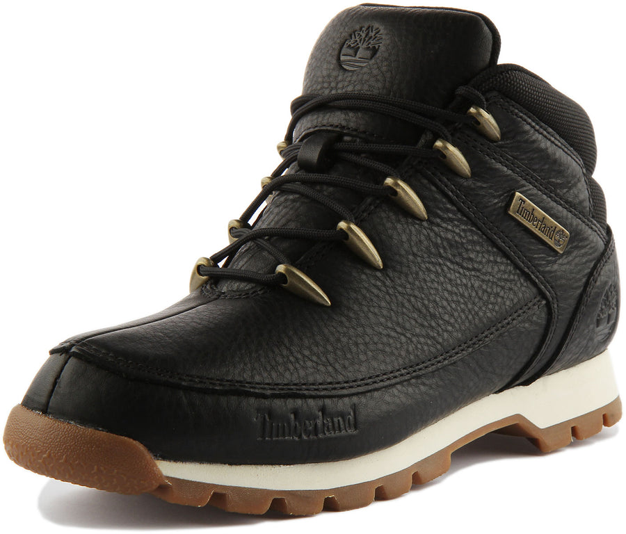 Timberland Euro Sprint Hiker A2K8Z In Black For Men | Mens Ankle Boots ...