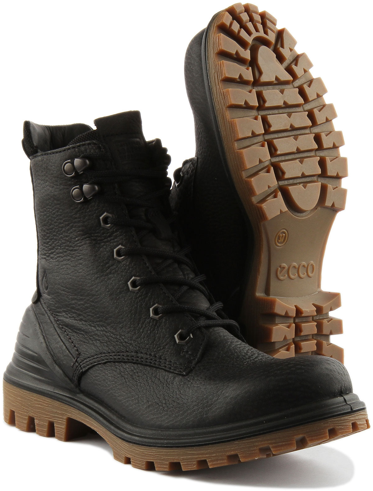 Ecco Tredtray In Black For Women Ecco Womens Walking Boots