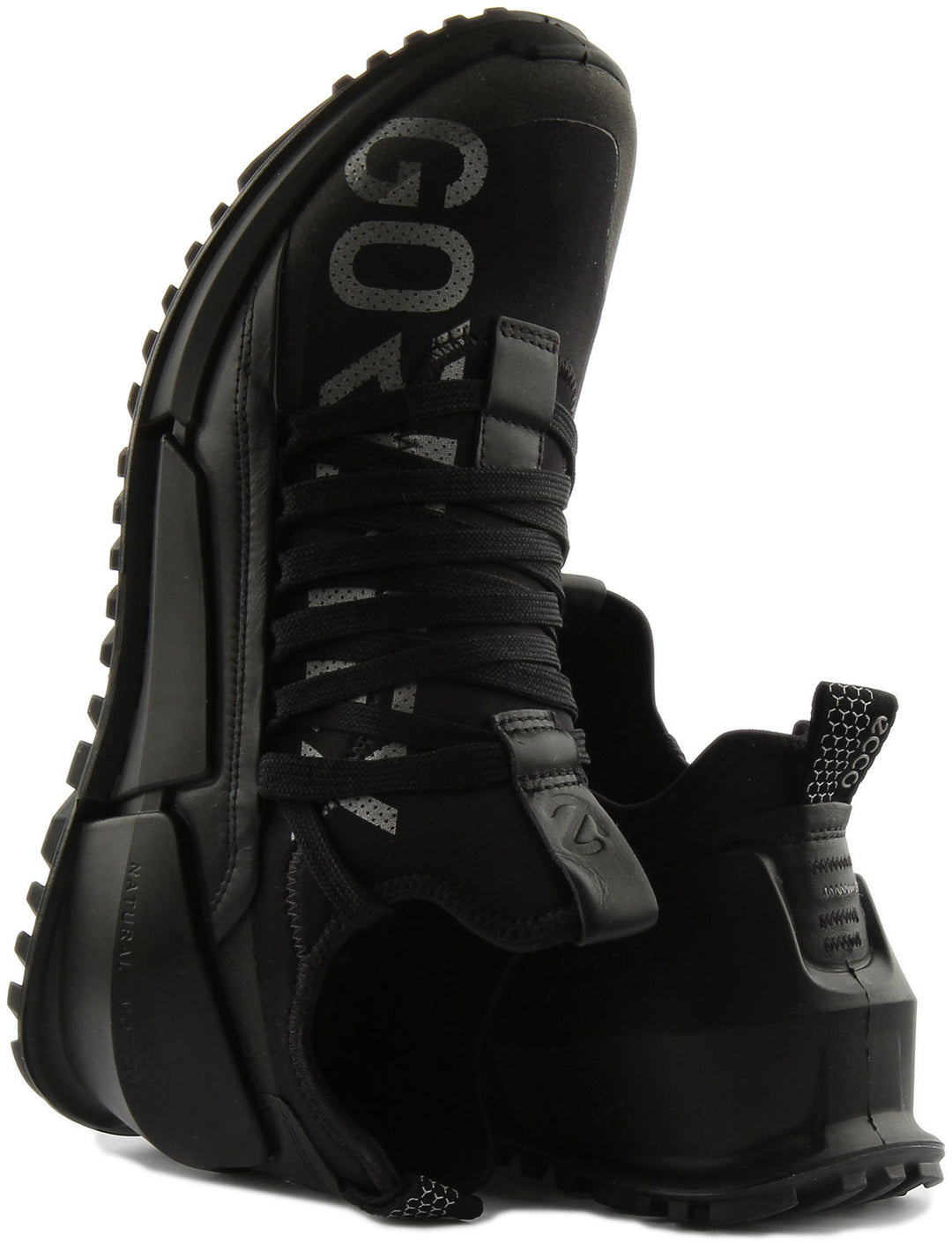 Ecco Biom 2.0 Zapatillas con cordones Gore Tex para hombre en negro